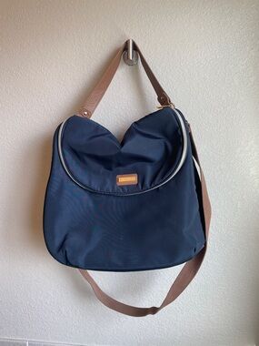 Skip Hop Curve Satchel Diaper Bag - Navy